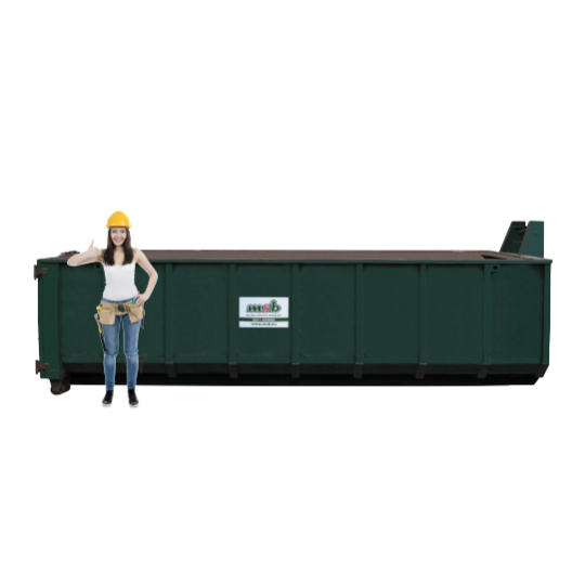 20 m³ afzetcontainer groenafval 